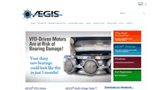 Desktop Screenshot of est-aegis.com